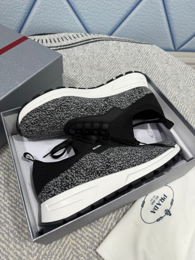 Prada Men's Athletic Sneakers detail image 7