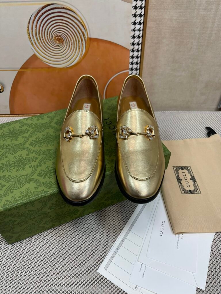 Gucci Unisex Loafers detail 7