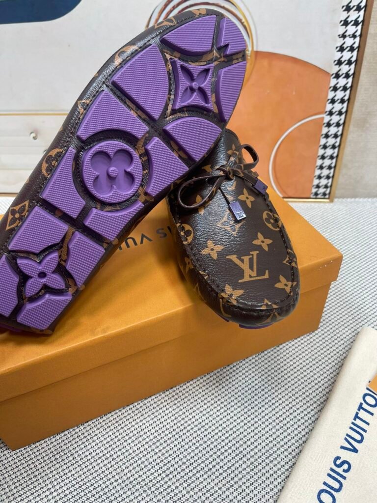 Louis Vuitton Unisex Driving Loafers detail 7