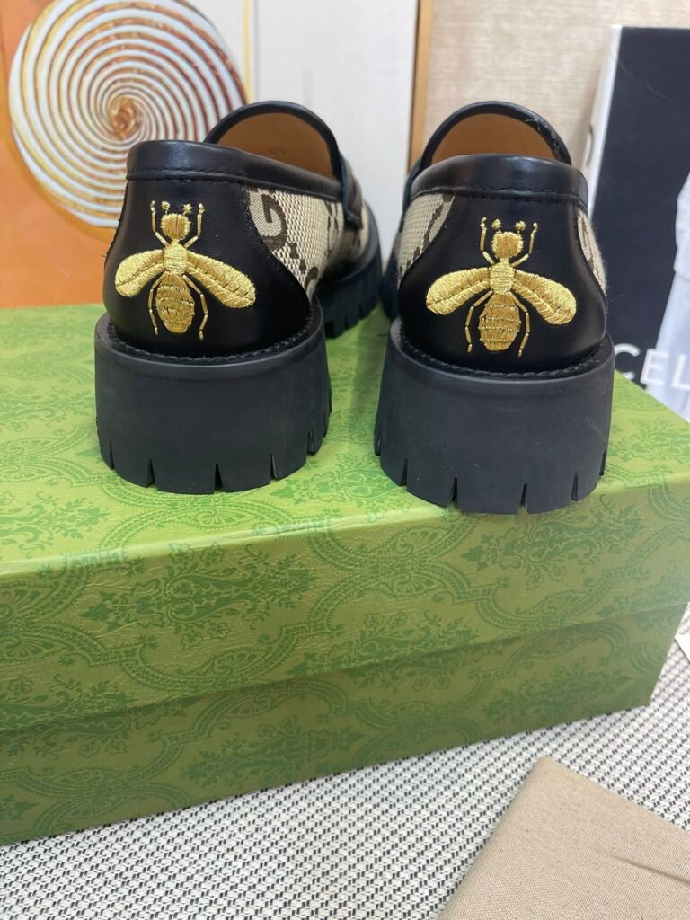Gucci Unisex Loafers detail 7