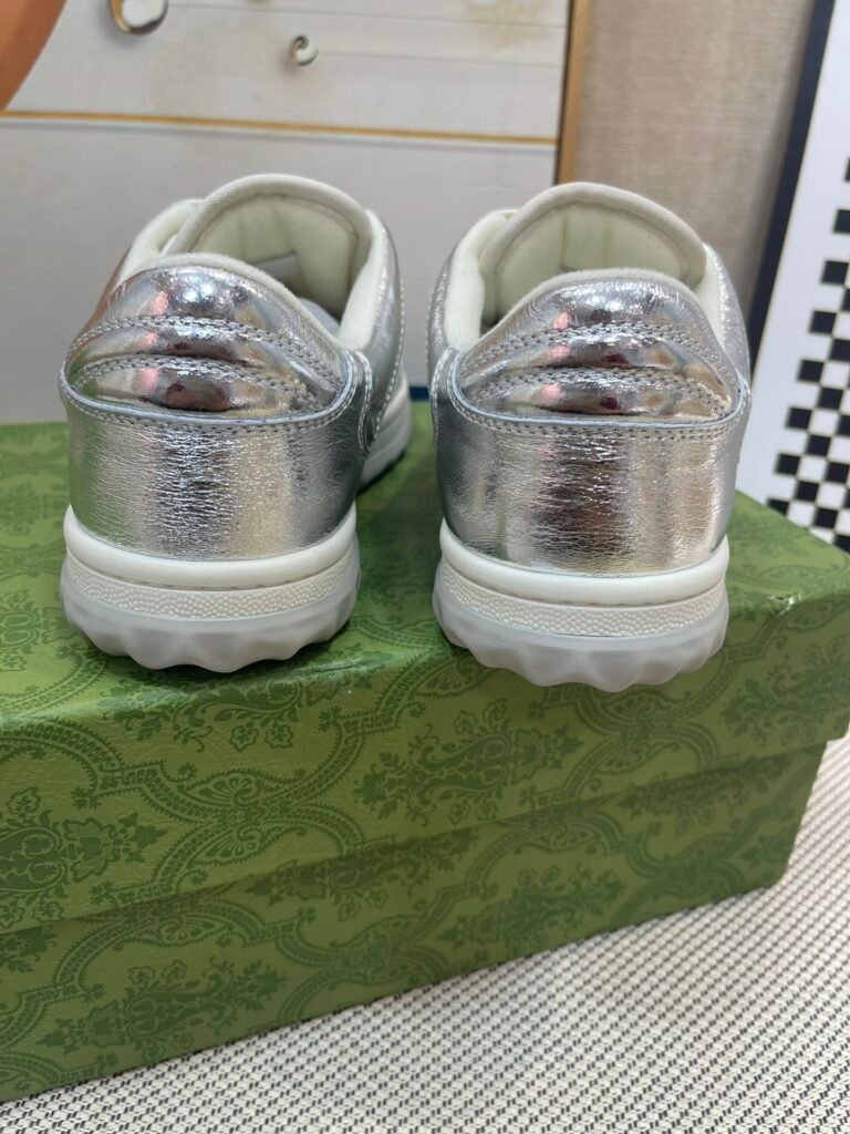 Gucci Unisex Distressed Sneakers detail 7