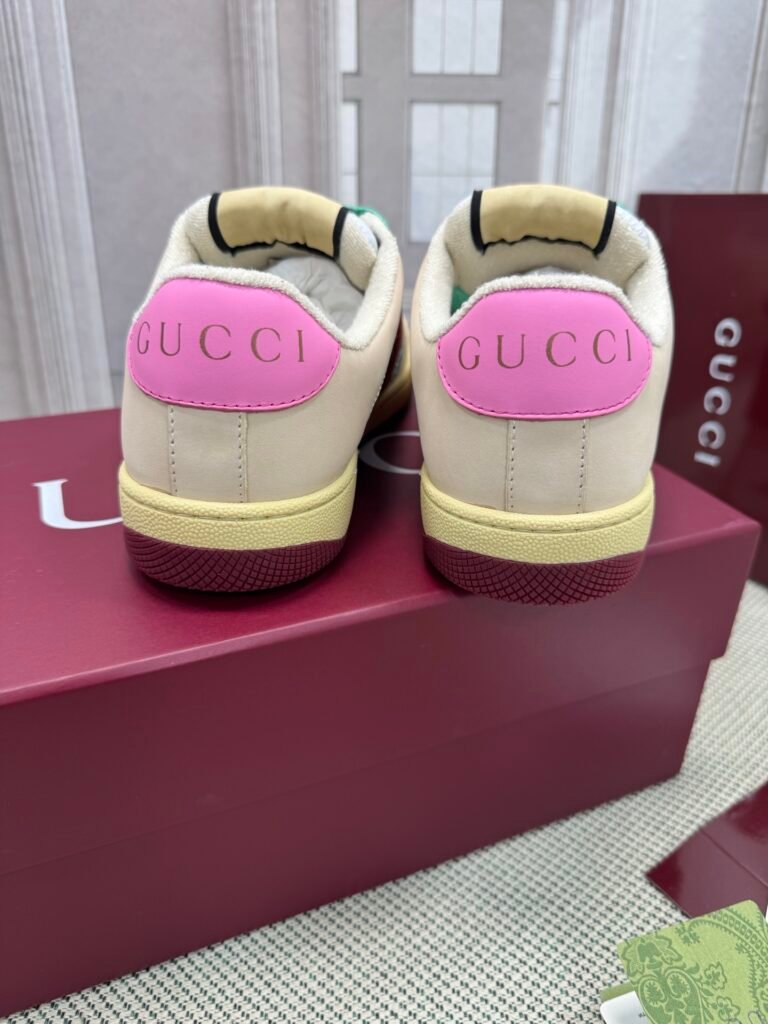Gucci Women's Distressed Sneakers detail 7