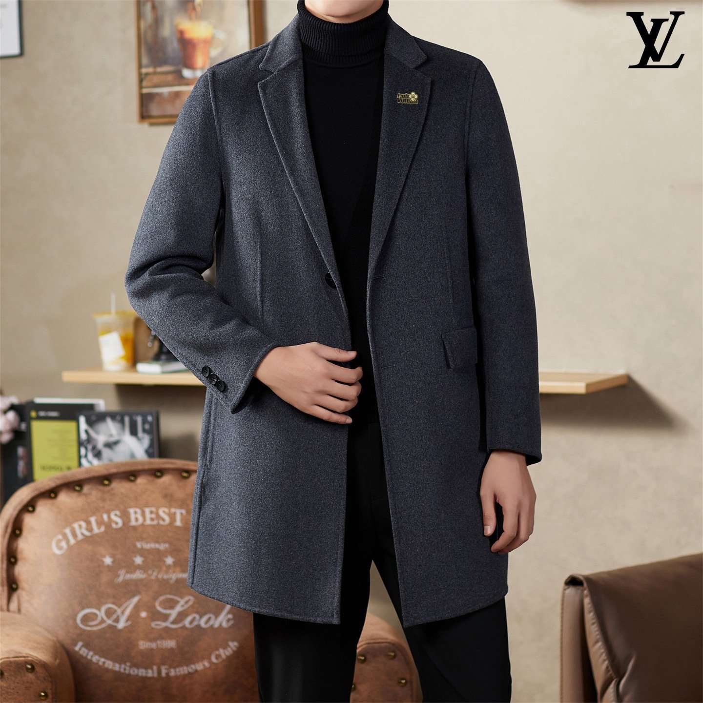 Louis Vuitton Men Coat